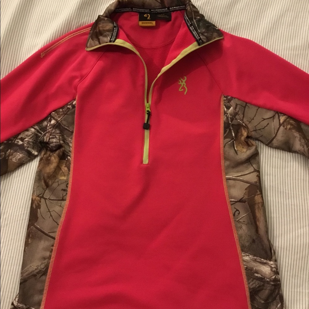 1/4 zip pull over sweater.